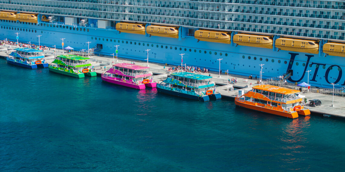 Royal Caribbean Debuts Tropical Ferries for New Royal Beach Club