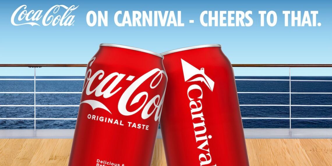 Carnival Brings Back Coca-Cola Products