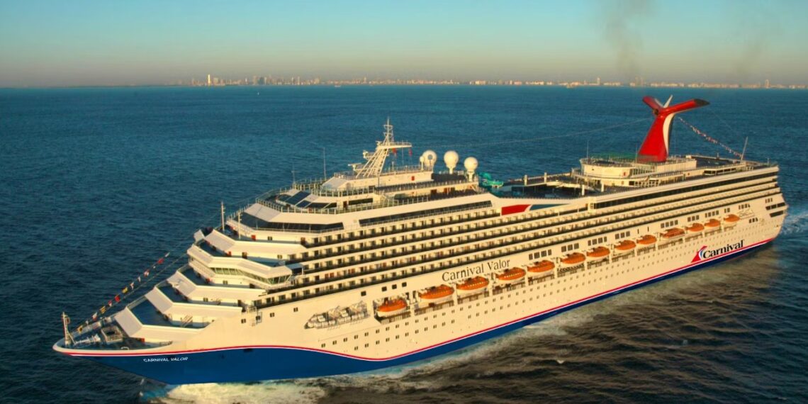 Carnival Valor Moves to a New Home in Mobile